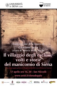 Locandina Evento "IL villagigo degli Esclusi" Giovanni Sesia17/04/2015
